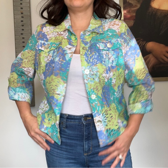 Ruby Rd Petite blazer size 12p - Picture 8 of 9